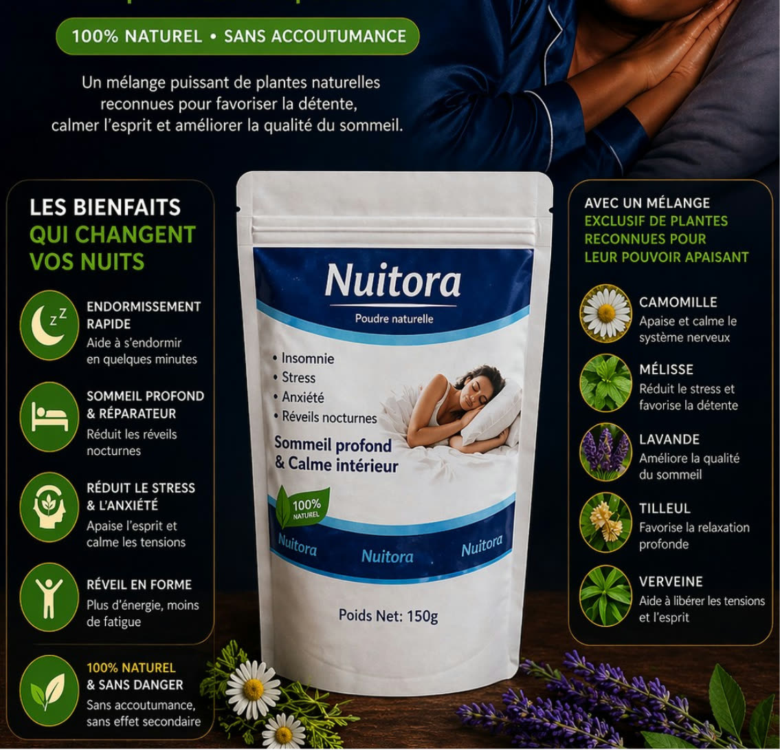 Nuitora, composition et plantes